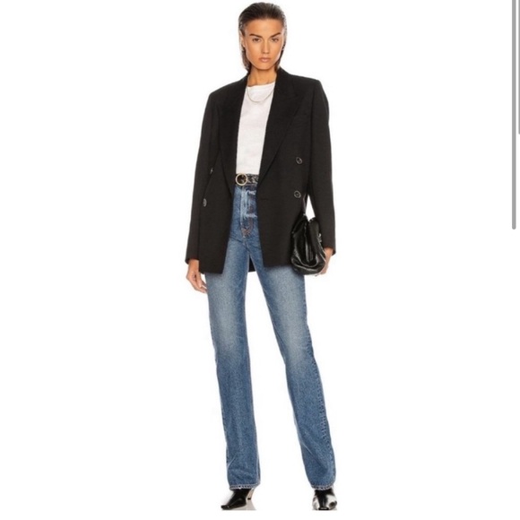 New GRLFRND Melanie High Rise Boot Cut 34” Jeans in Los Feliz, Size 31 - Picture 3 of 10